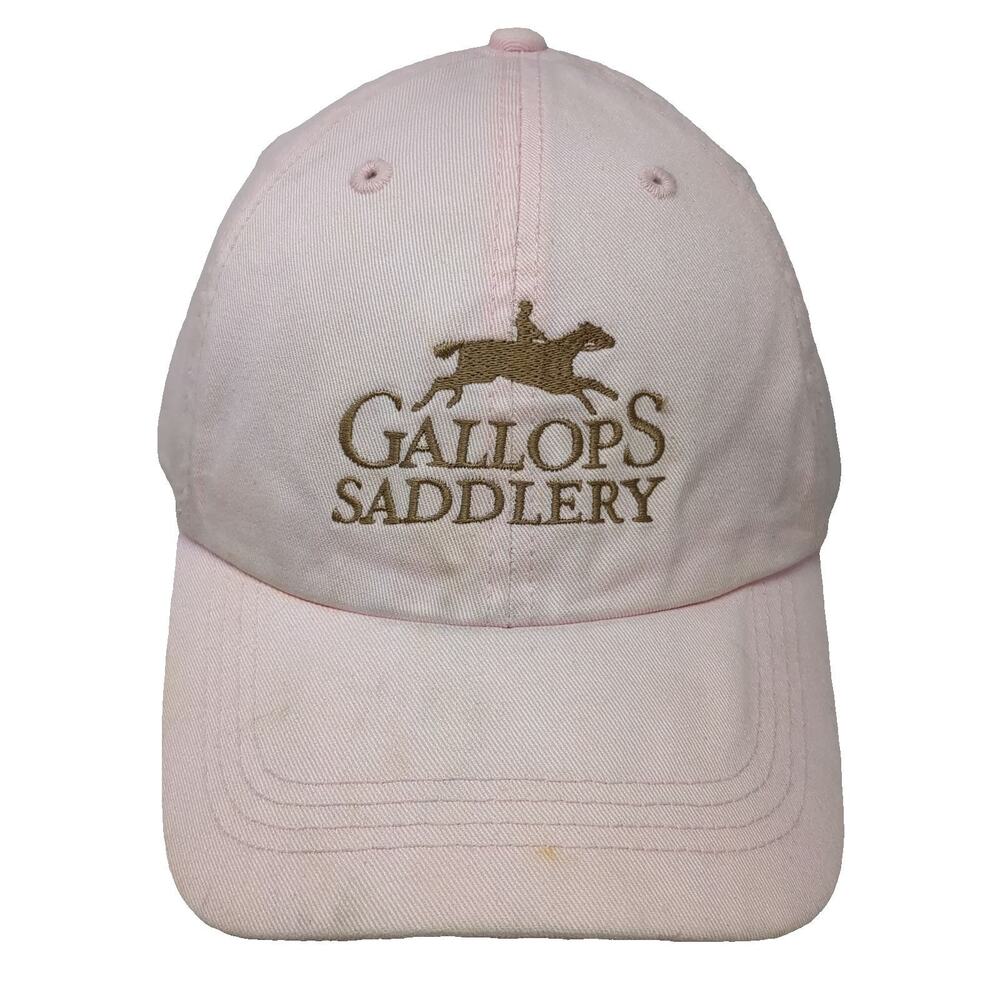 Alternative Apparel Baseball Cap Pink One Size Gallops Saddlery Slideback Hat